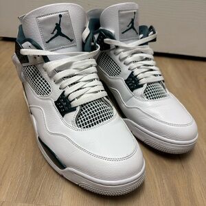 Men’s Sz 14 Nike Air Jordan 4 Retro Oxidized Green FQ8138-103